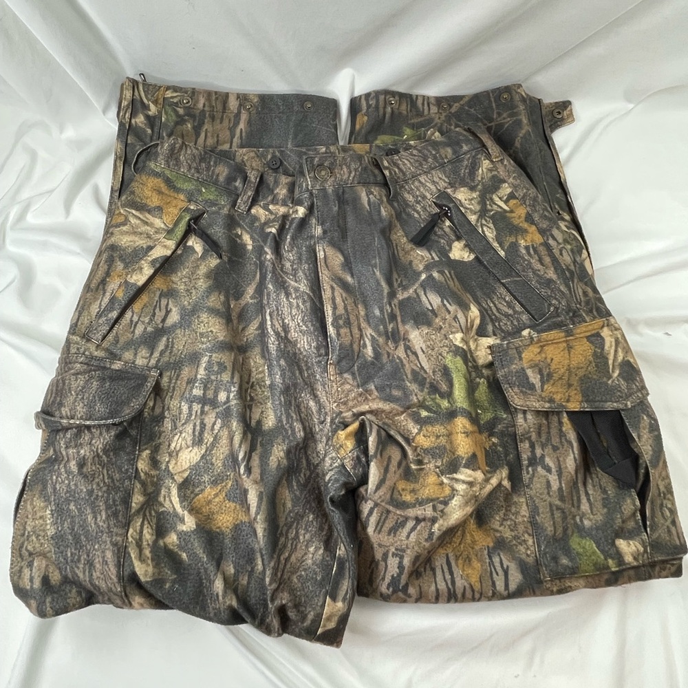 Cabelas Dry Plus Heavy Fleece Camo Hunting Pants - 36 Regular